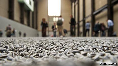 Ai Weiwei's Sunflower Seeds installation