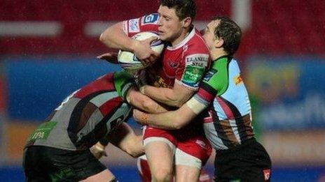 Scarlets Rhys Priestland