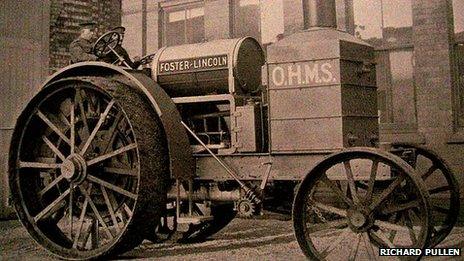 Artillery tractor