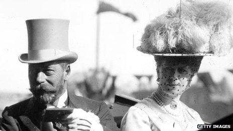 King George V and Queen Mary