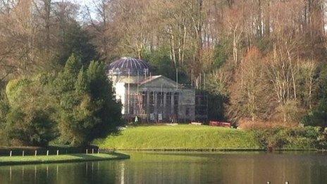 Pantheon at Stourhead