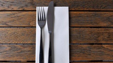 Knife and fork