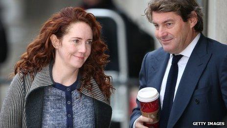 Rebekah Brooks and Charlie Brooks