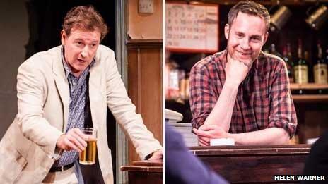 Risteard Cooper and Peter McDonald in The Weir