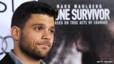 Actor Jerry Ferrara attends the premier of the film Lone Survivor.