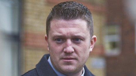 Stephen Lennon, aka Tommy Robinson