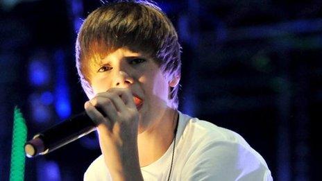 Justin Bieber, in 2010