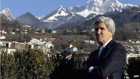 John Kerry in Montreux