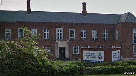 Devon and Cornwall Police headquarters (Pic: Google)