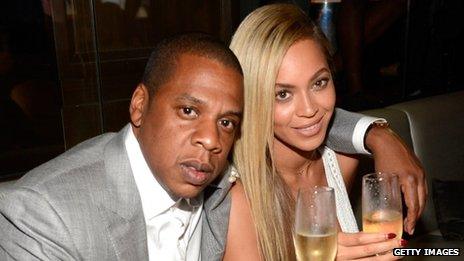 Jay Z and Beyonce