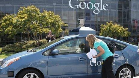 Google driverless car