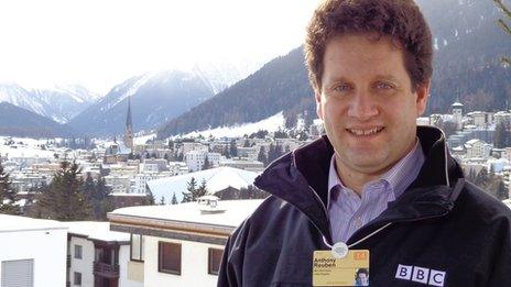 Anthony Reuben in Davos