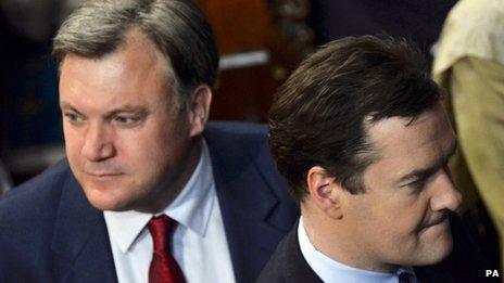 Ed Balls and George Osborne