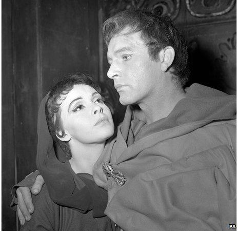 Claire Bloom, Richard Burton in Coriolanus