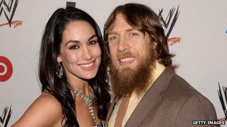 Brie Bella and Daniel Bryan