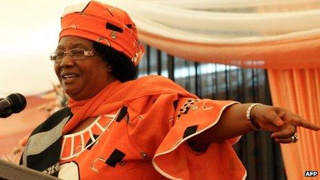 Joyce Banda (file photo)