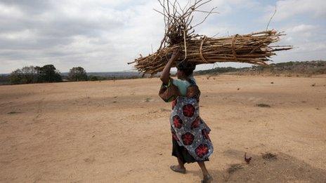 Woman in Malawi (file photo)