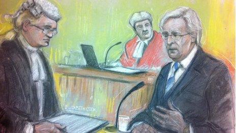 William Roache trial