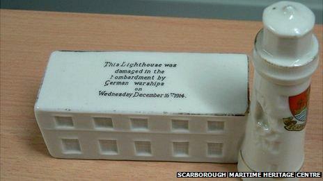 Lighthouse bombardment souvenir