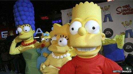 EA "The Simpsons" game launch