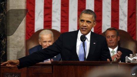 President Barack Obama delivers the 2014 State of the Union address