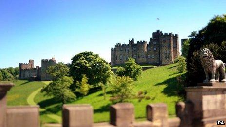 Alnwick Castle, Northumberland