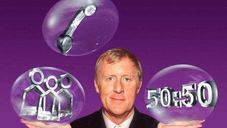 Chris Tarrant and Millionaire lifelines