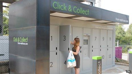 Click and collect lockers