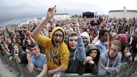 Crowd at Big Weekend