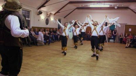 Morris Dancers in Scotland