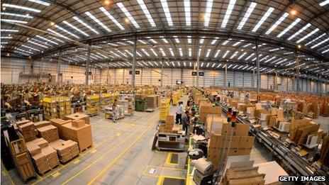 Amazon fulfilment centre