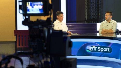 BT sport studio