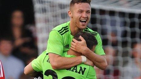 Matty Taylor scores for Forest Green