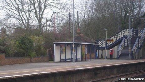 Crowhurst station