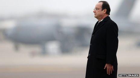 French President Francois Hollande