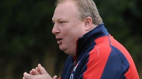 England Women's coach Gary Street