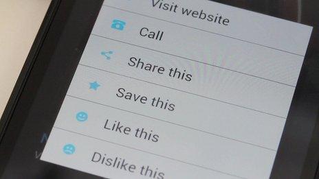 Screen shot of Next Radio app