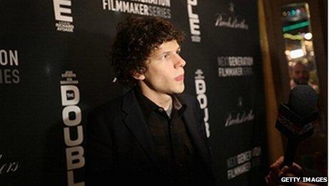 Jesse Eisenberg at The Double premier