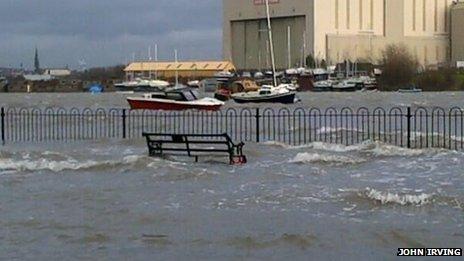 Walney promenade