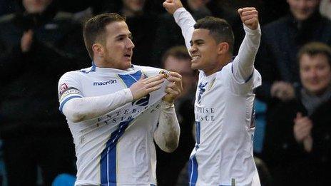 Ross McCormack celebrates