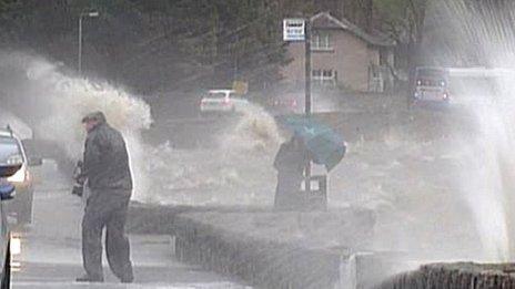 Waves in Warrenpoint