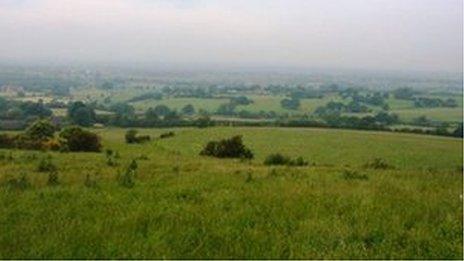 Land north of Bignall End