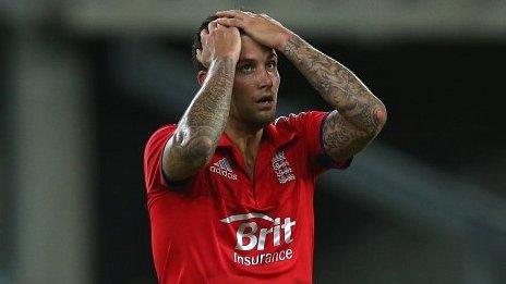 England bowler Jade Dernbach