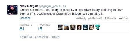 Chief constable crocodile tweet