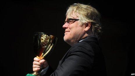 Philip Seymour Hoffman at Venice in 2012