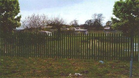 Plan for the Creekmoor temporary traveller site