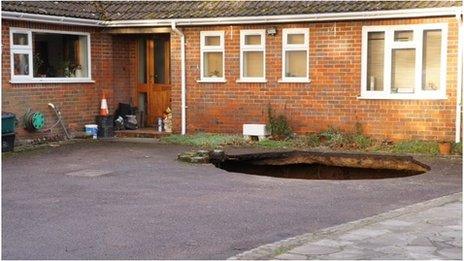 the sinkhole