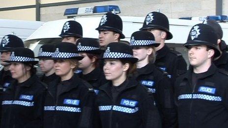 Police recruits