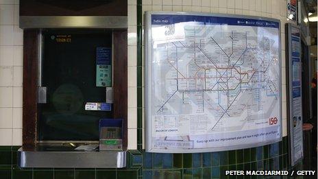 London Underground ticket office