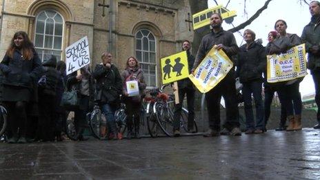 Oxfordshire school bus changes campaigners
